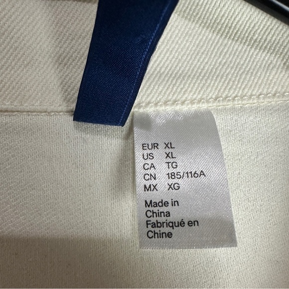 H&M Divided Denim Jacket Distressed Size XL - Picture 3 of 9